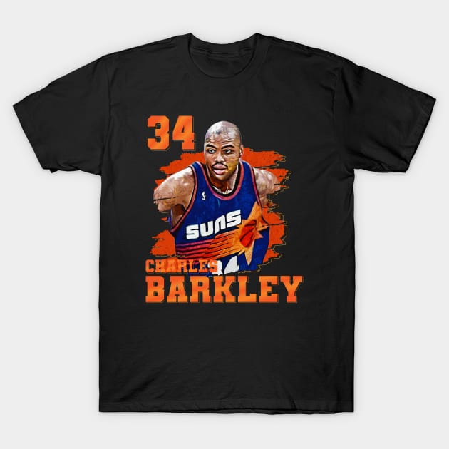 Charles barkley t shirt jersey best sale
